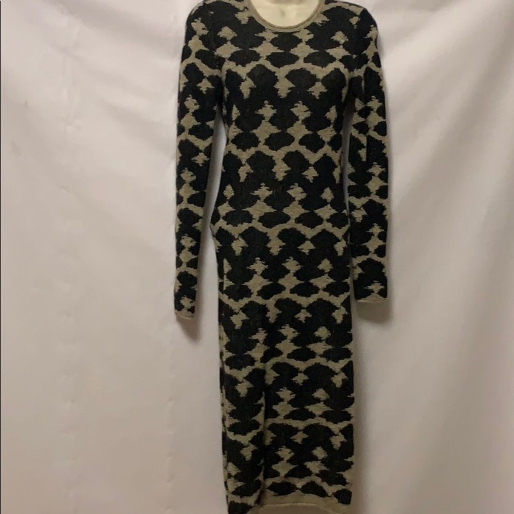 DEREK LAM SWEATER CASHMERE & SILK SWEATER DRESS
